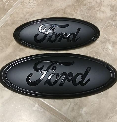 14 Pics about 2014 Emblems Question - Ford F150 Forum - Community of Ford Truck Fans 2018 F150 custom emblems LEADFOOT GRAY & GLOSS BLACK, no front camera, 2 pcs Set 2005-2014 Ford F150 Black Oval Set 9 Inch X 3. . Ford f150 blackout emblems